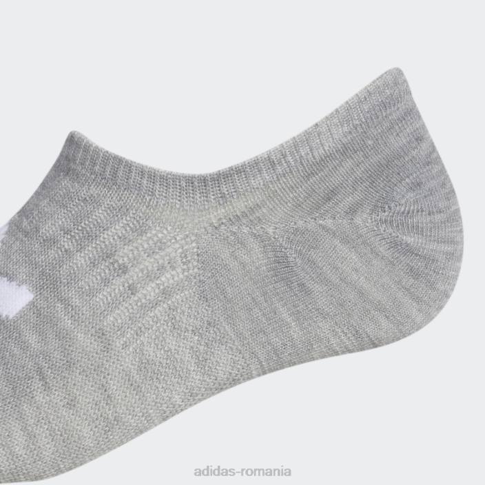 Adidas sosete gri clasice superlite super-no-show 6 perechi adidas femei gri 2JBN10977