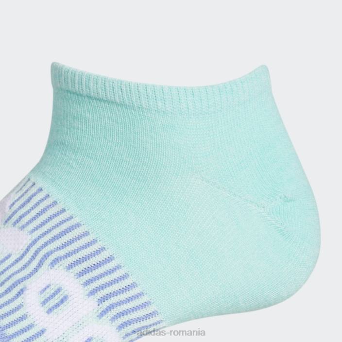 Adidas sosete neprezentate superlite gradient 6 perechi albastru albastru adidas femei albastru zori/roz/alb 2JBN10884