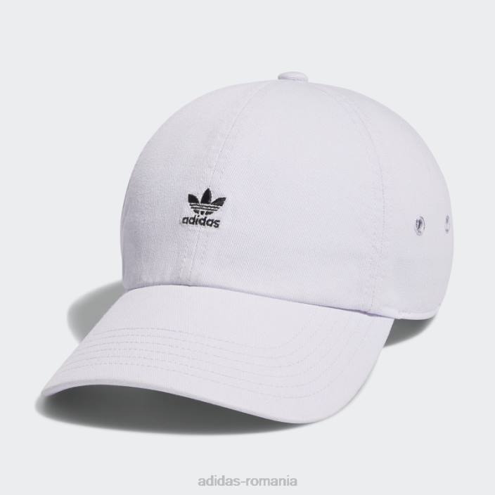 Adidas pălărie argintie cu mini logo adidas femei argintiu/negru 2JBN24297