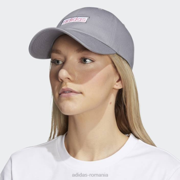 Adidas pălărie concurent gri adidas femei gri/coral/alb 2JBN24282