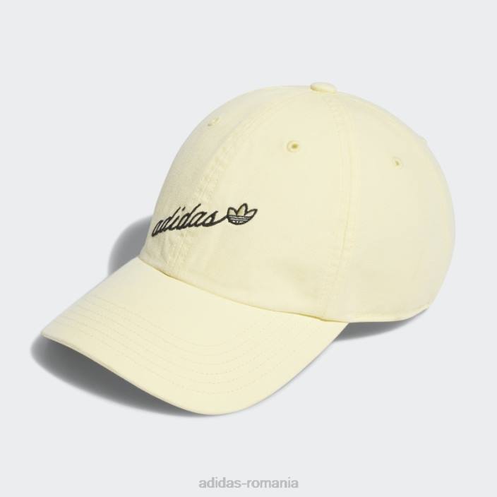 Adidas pălărie galbenă cu bretele adidas femei galben/negru 2JBN24267