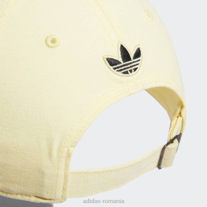 Adidas pălărie galbenă cu bretele adidas femei galben/negru 2JBN24267