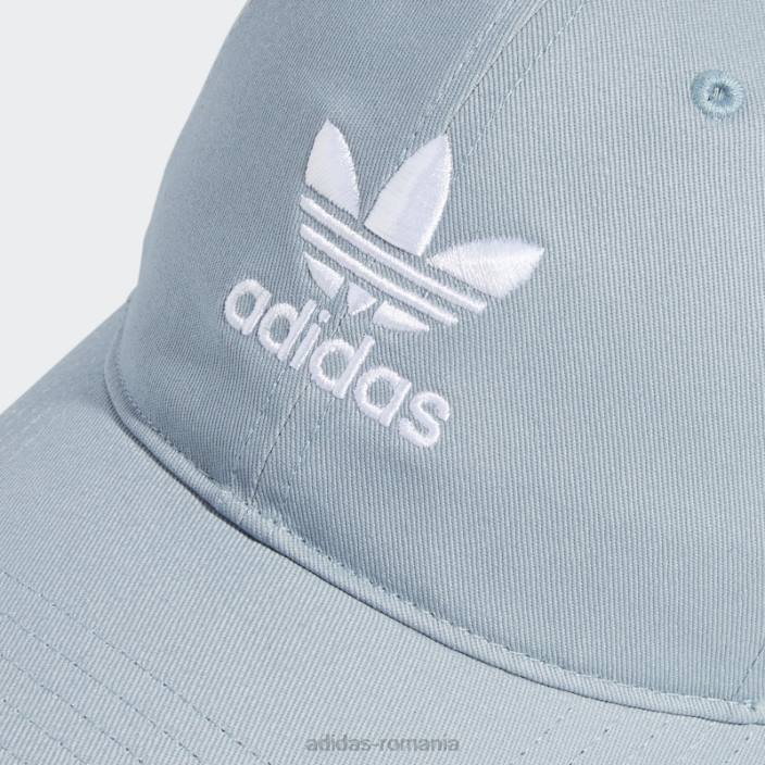 Adidas pălărie relaxată cu bretele gri deschis femei gri deschis 2JBN24253