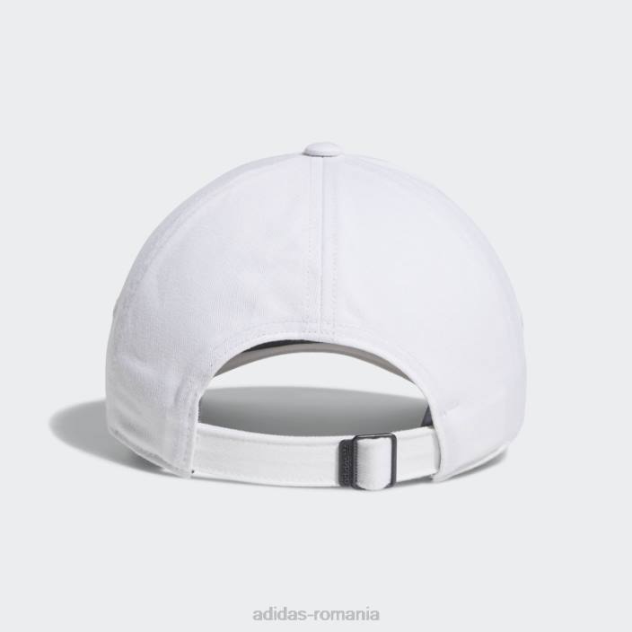 Adidas pălărie relaxată cu logo mini alb adidas femei alb 2JBN24273