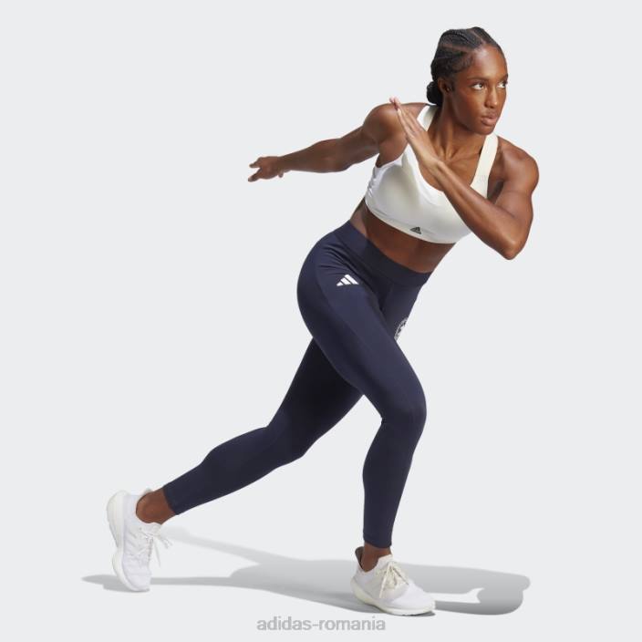 Adidas Boston Marathon 2023, leggings de alergare, cerneală femei cerneală 2JBN23407