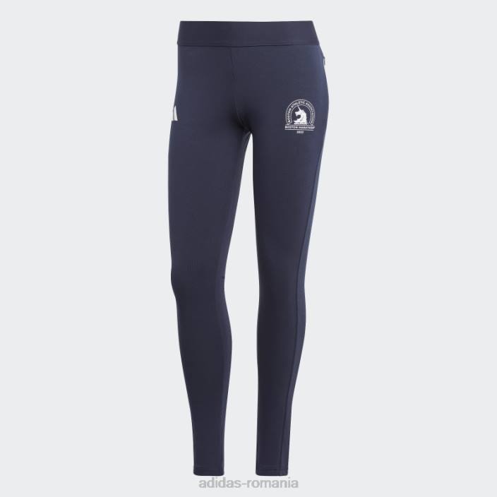 Adidas Boston Marathon 2023, leggings de alergare, cerneală femei cerneală 2JBN23407