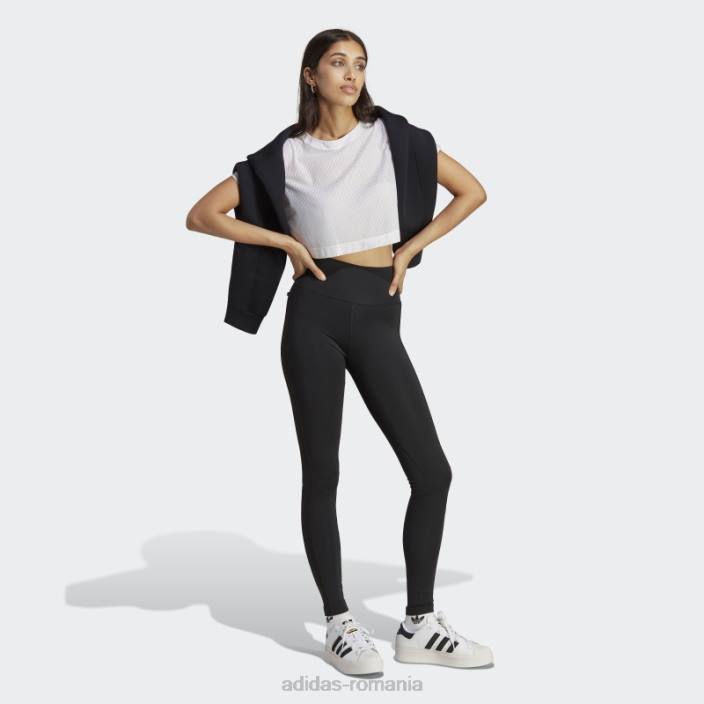 Adidas Leggings cu 3 dungi adicolor classics, negru femei negru 2JBN23498