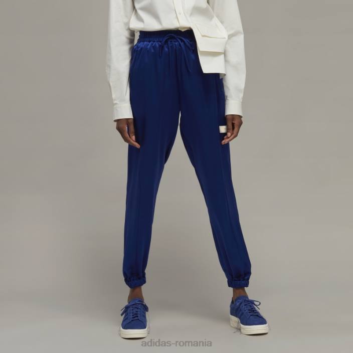 Adidas Pantaloni de trening cu manșete din mătase y-3, fierbinți femei2JBN17489