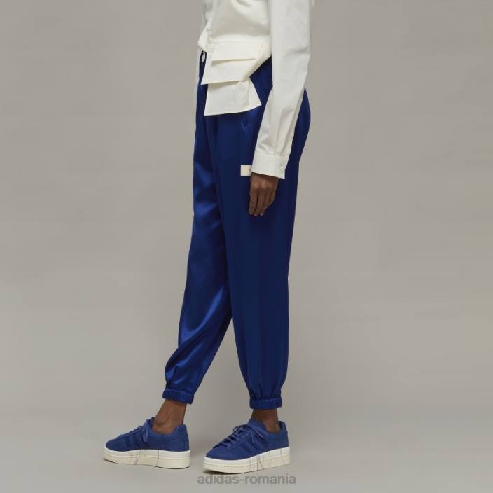 Adidas Pantaloni de trening cu manșete din mătase y-3, fierbinți femei2JBN17489