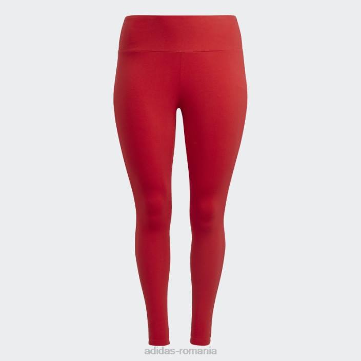 Adidas adicolor essentials jambiere (plus size) stacojiu femei stacojiu 2JBN23360