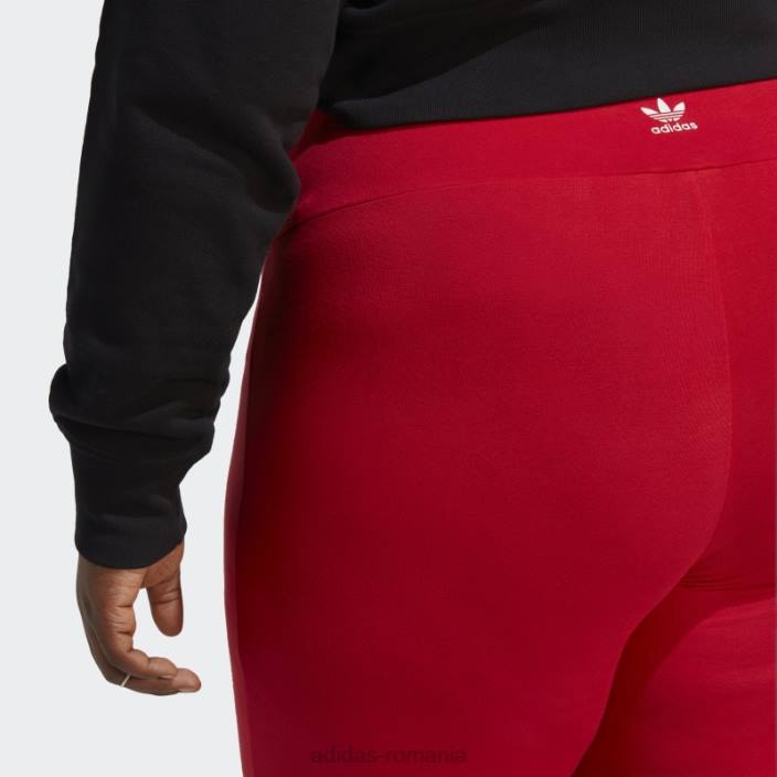 Adidas adicolor essentials jambiere (plus size) stacojiu femei stacojiu 2JBN23360