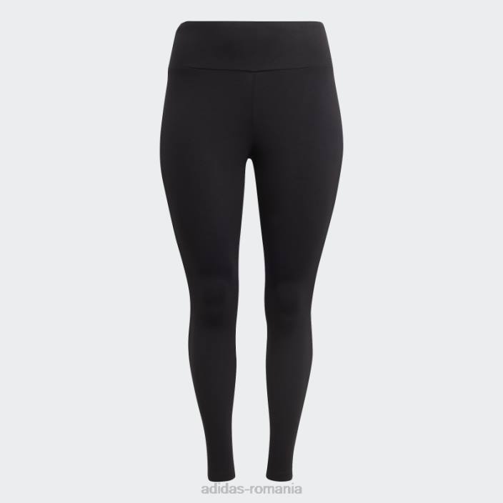 Adidas colanți negri adicolor essentials (plus mărime) femei negru 2JBN23345