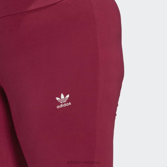 Adidas colanti adicolor essentials (plus marime) visiniu femei Burgundia 2JBN23282