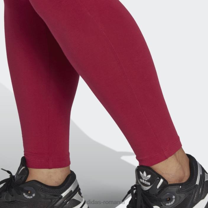 Adidas colanti adicolor essentials (plus marime) visiniu femei Burgundia 2JBN23282