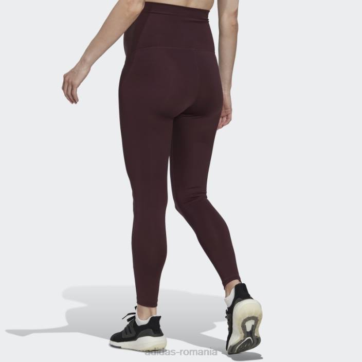 Adidas elemente esentiale pentru antrenament jambiere 7/8 (maternitate) maro adidas femei maro 2JBN23520