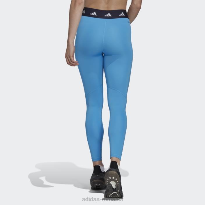 Adidas jambiere albastre techfit 7/8 femei cerneală albastră 2JBN23477