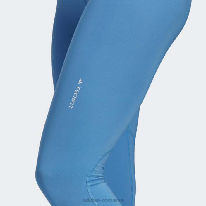 Adidas jambiere albastre techfit 7/8 femei cerneală albastră 2JBN23477