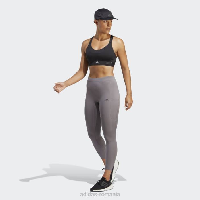 Adidas jambiere de alergare fastimpact 7/8 trace gri femei urmă gri 2JBN23468