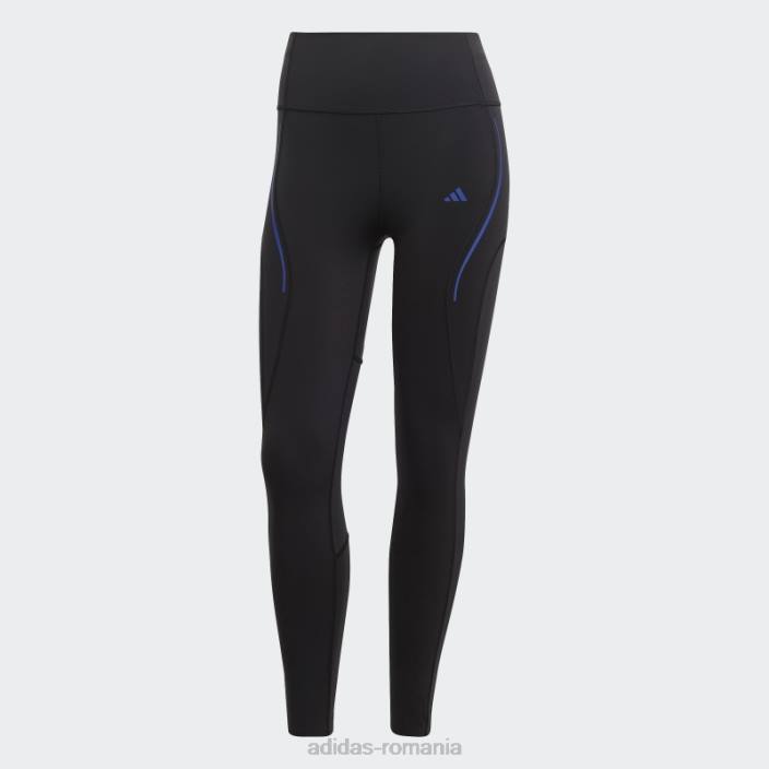 Adidas jambiere de antrenament croite hiit lux negru femei negru 2JBN23413