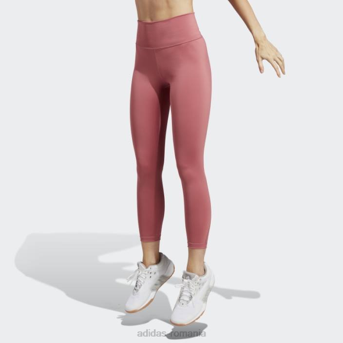 Adidas jambiere roz optime training 7/8 femei roz 2JBN23416