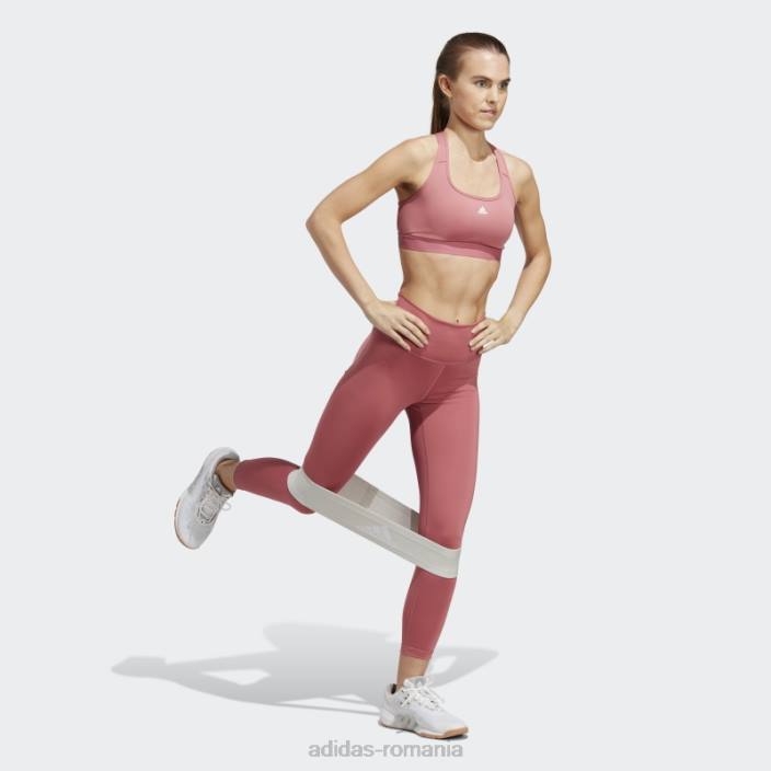 Adidas jambiere roz optime training 7/8 femei roz 2JBN23416
