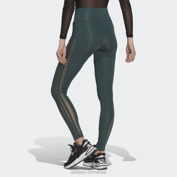 Adidas jambiere trifoil adicolor verde mineral femei verde mineral 2JBN23488