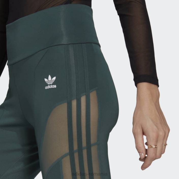 Adidas jambiere trifoil adicolor verde mineral femei verde mineral 2JBN23488