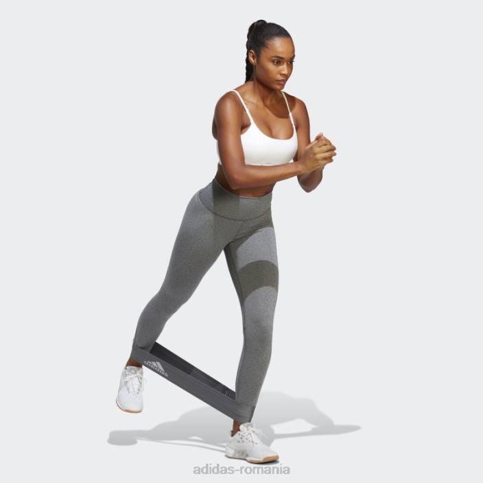 Adidas leggings de antrenament optime gri închis adidas femei erica gri închis 2JBN23415