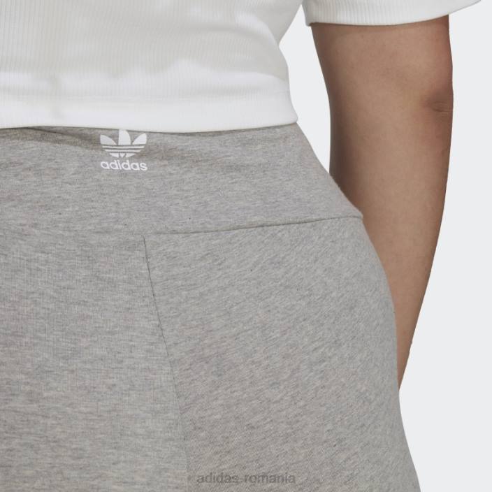 Adidas leggings gri mediu adicolor classics 3 dungi (plus marime) adidas femei gri mediu 2JBN23295