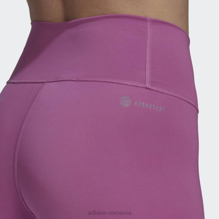 Adidas lilac optime training luxe 7/8 jambiere adidas femei liliac 2JBN23511