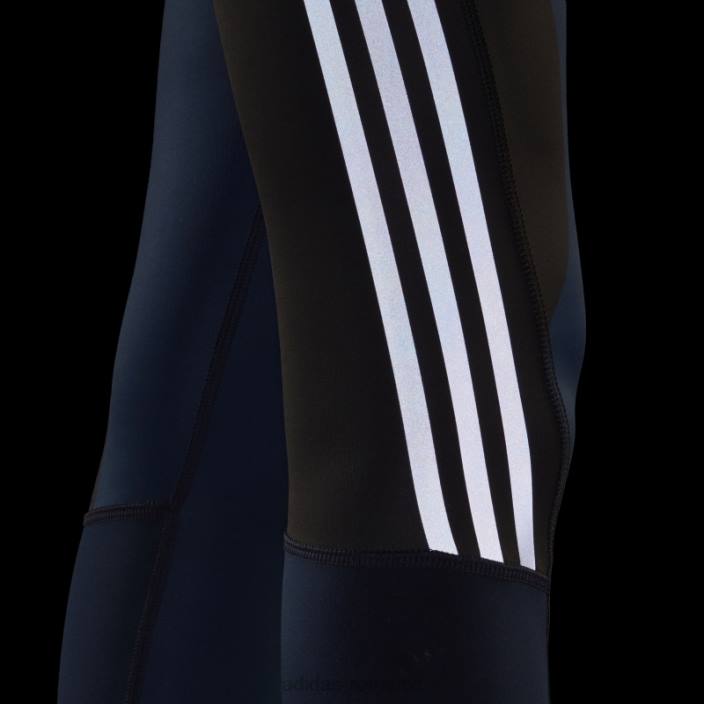 Adidas marimekko run icons 3 dungi 7/8 jambiere de alergare bleumarin femei marina 2JBN23461