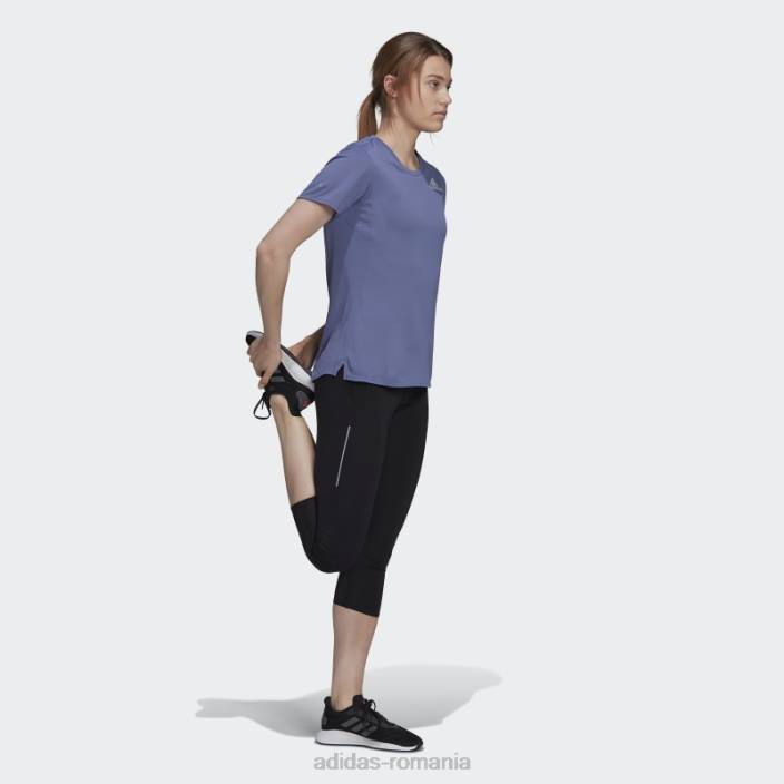 Adidas negru deține jambiere de alergare 3/4 femei negru 2JBN23470