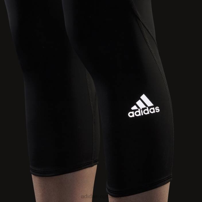 Adidas negru deține jambiere de alergare 3/4 femei negru 2JBN23470