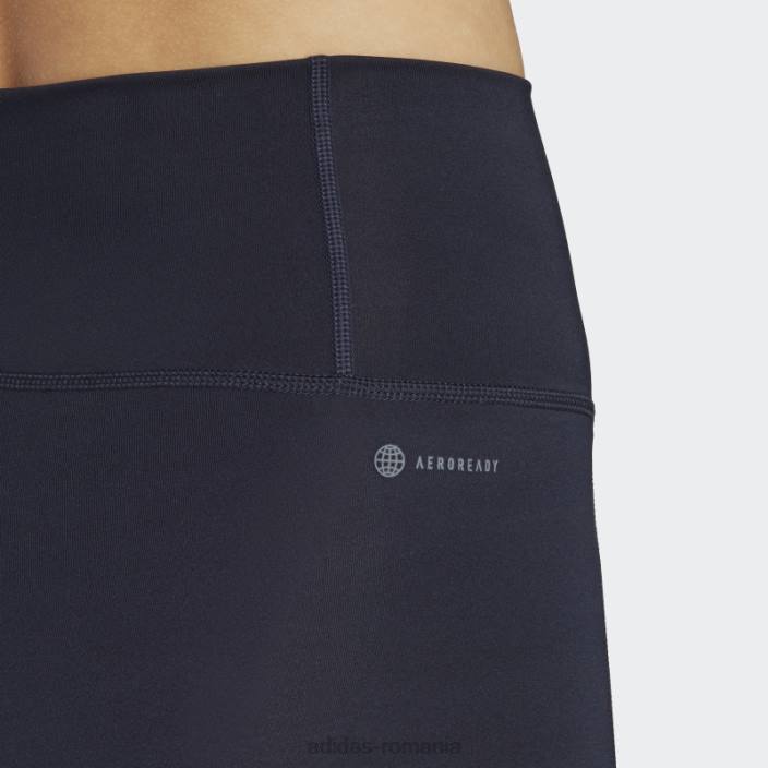Adidas optime stash buzunar cu talie înaltă 7/8 jambiere cerneală femei cerneală 2JBN23402