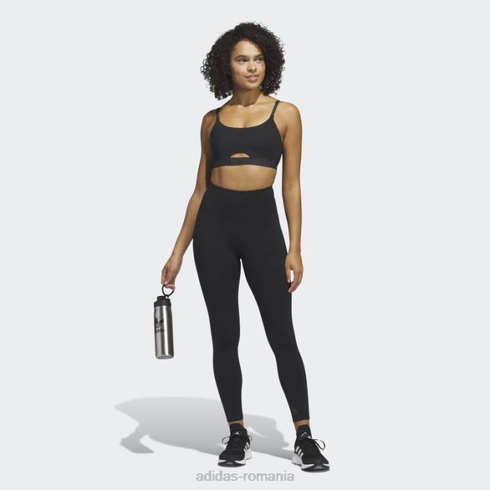 Adidas optime training luxe 7/8 jambiere black fashion femei negru 2JBN23532