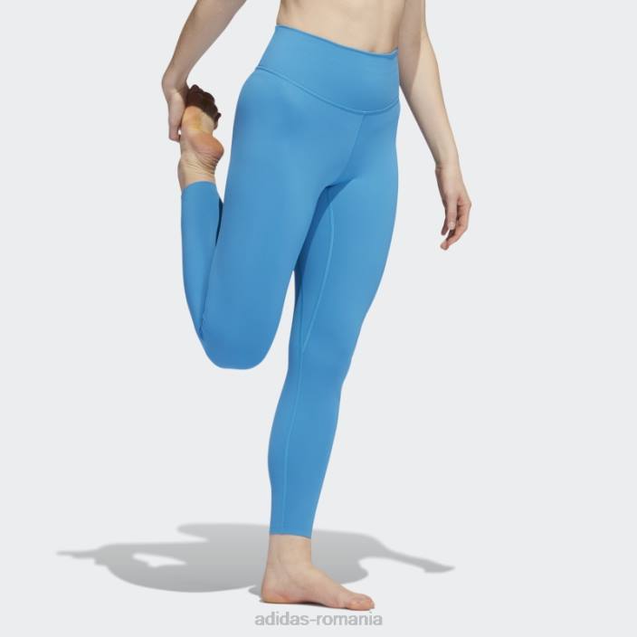 Adidas yoga luxe studio 7/8 jambiere craft blue hot femei craft blue 2JBN23510