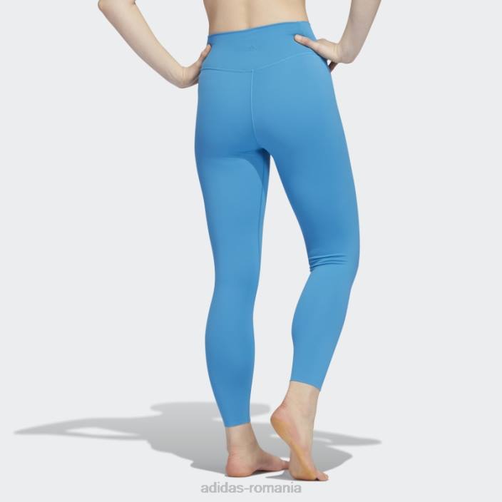 Adidas yoga luxe studio 7/8 jambiere craft blue hot femei craft blue 2JBN23510