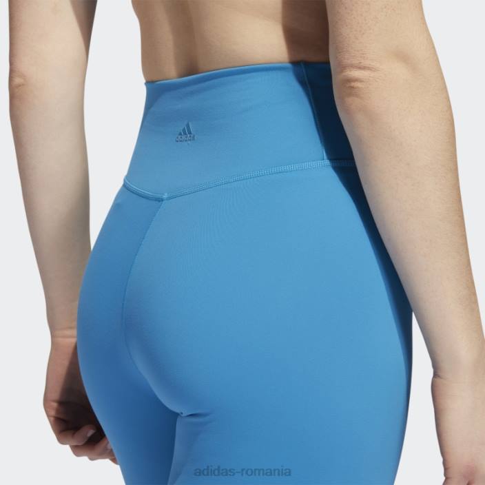Adidas yoga luxe studio 7/8 jambiere craft blue hot femei craft blue 2JBN23510