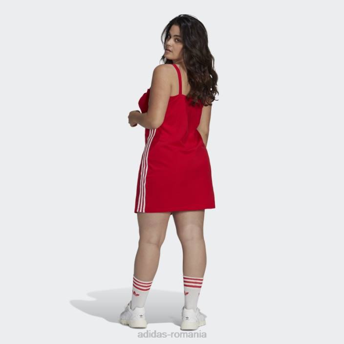 Adidas adicolor classics rochie de vara stramta (plus marime) stacojiu femei stacojiu 2JBN23233