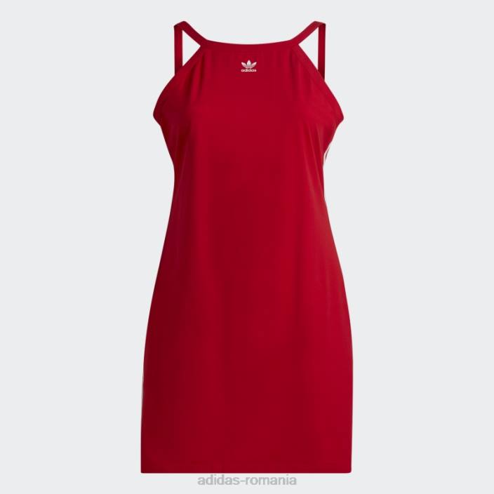 Adidas adicolor classics rochie de vara stramta (plus marime) stacojiu femei stacojiu 2JBN23233
