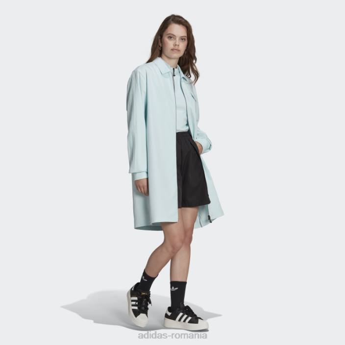 Adidas cămașă rochie croită adicolor contempo albastră (neutru de gen) femei albastru 2JBN24172