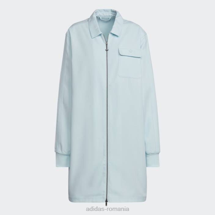 Adidas cămașă rochie croită adicolor contempo albastră (neutru de gen) femei albastru 2JBN24172