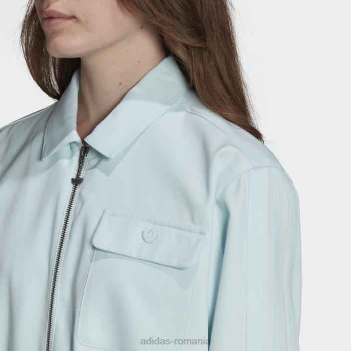 Adidas cămașă rochie croită adicolor contempo albastră (neutru de gen) femei albastru 2JBN24172