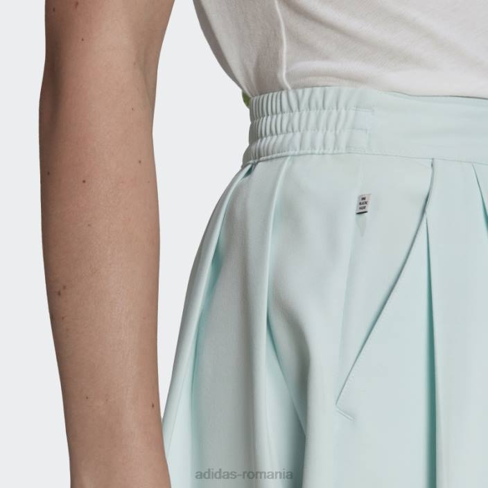 Adidas fustă croită adicolor contempo albastră (neutru de gen) femei albastru 2JBN24178