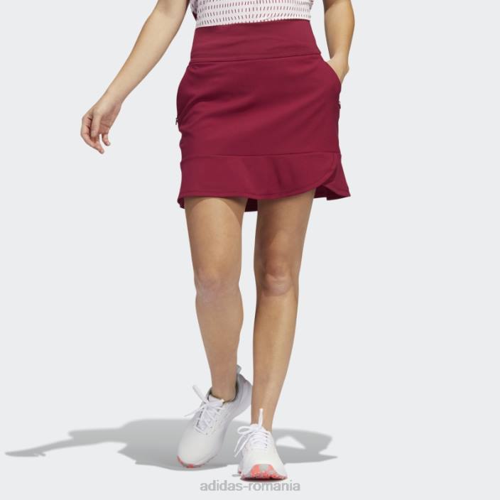 Adidas fusta bluza cu volane adidas femei Burgundia 2JBN24201