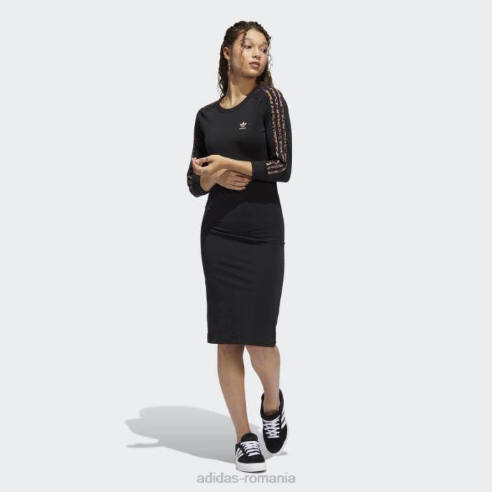 Adidas rochie adicolor classics neagra femei negru 2JBN24163