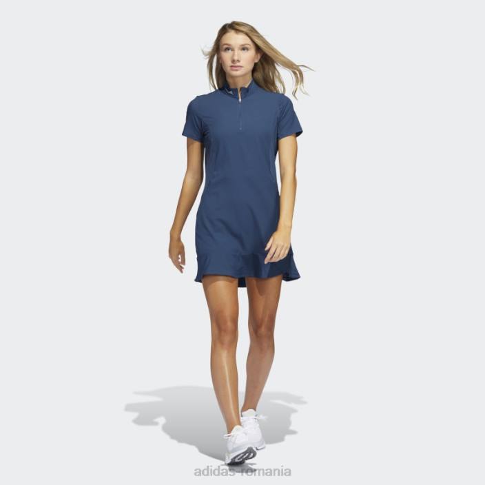 Adidas rochie cu volane bleumarin femei marina 2JBN24167