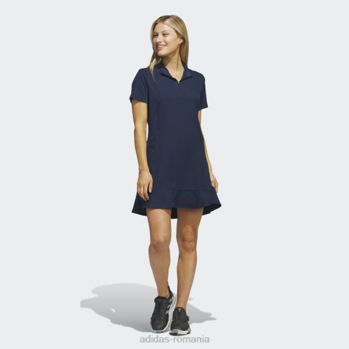 Adidas rochie cu volane bleumarin femei marina 2JBN24181