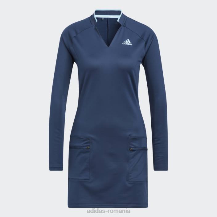 Adidas rochie de golf din tricot urzeală bleumarin femei marina 2JBN24157