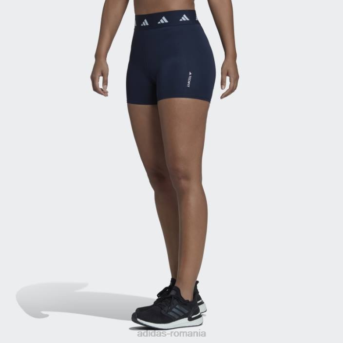 Adidas Leggings scurti adidas ink techfit period proof de 3 inci femei cerneală 2JBN23613
